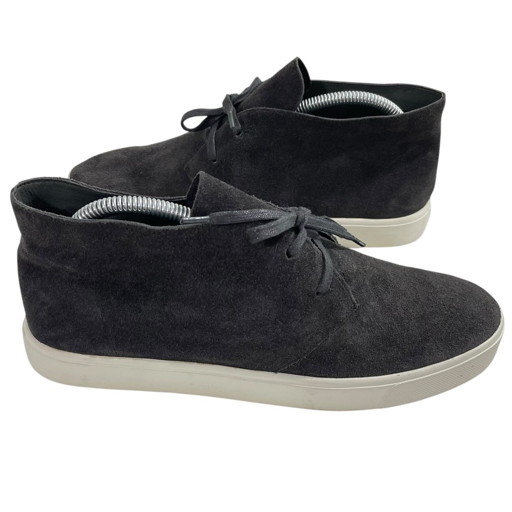 Vince Sneakers Women’s Sz US 9 EU 40 Suede High Top Lace Up Shoes Charcoal‎ Gray